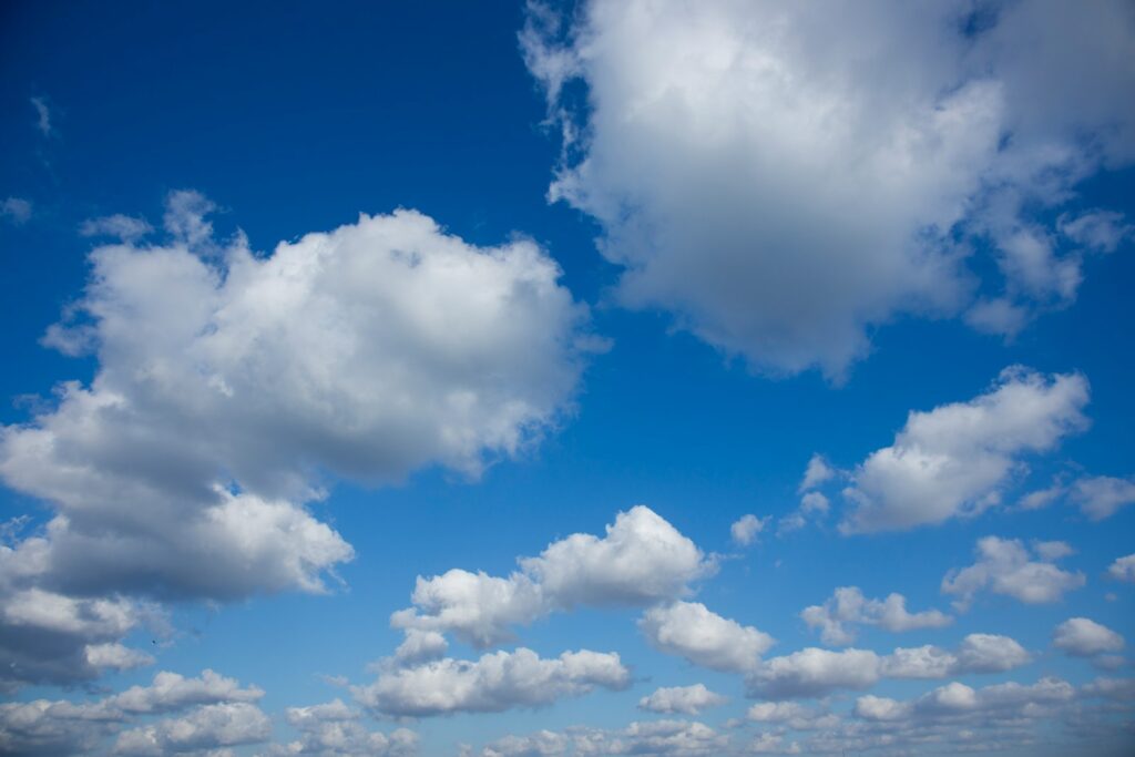 white clouds and blue sky during daytime